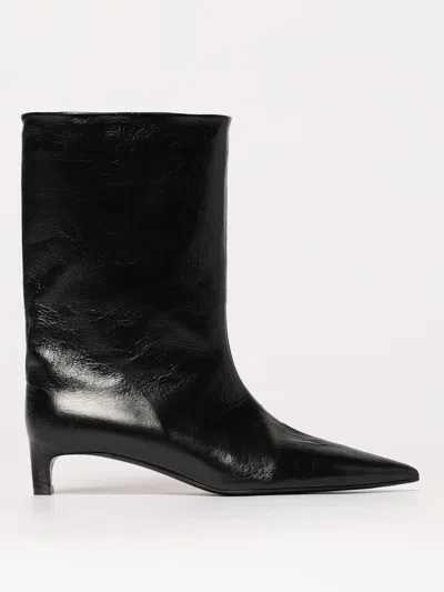 JIL SANDER BOOTS JIL SANDER WOMAN COLOR BLACK,G50191002
