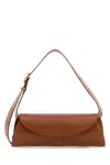 Jil Sander Small Cannolo Leather Shoulder Bag Adjustable