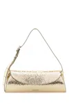 Jil Sander Leather Cannolo Crossbody Bag Adjustable Strap