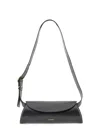 Jil Sander Cannolo Small Shoulder Bag In Black