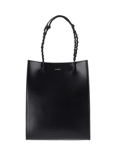 JIL SANDER JIL SANDER BOVINE LEATHER SHOULDER BAG