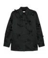 Jil Sander Bow Embellished Button-down Shirt In Black