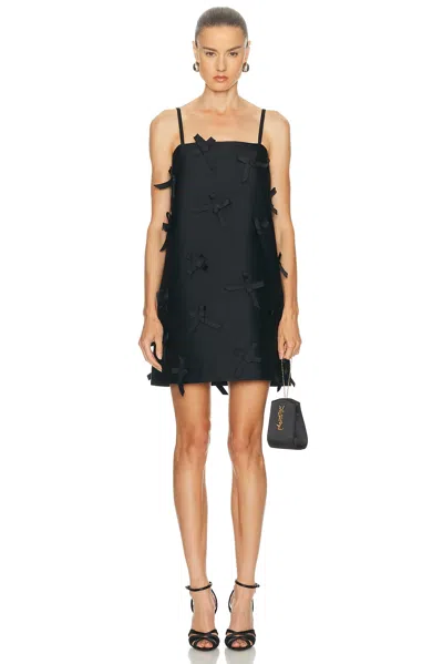 JIL SANDER BOW PRESSED MINI DRESS