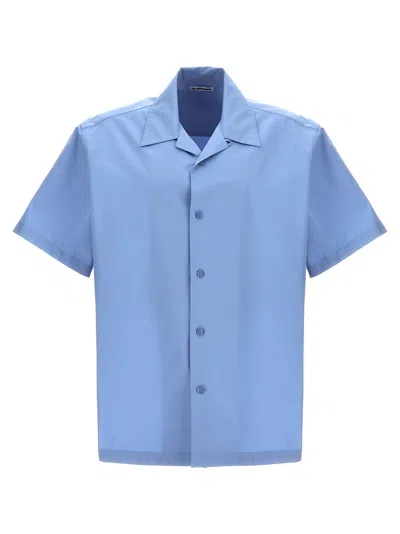 Jil Sander Oversize Shirt In Blue