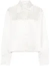Jil Sander Box-pleat Shirt In White