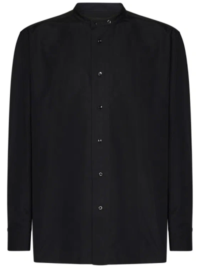 Jil Sander Boxy Fit Shirt In Black
