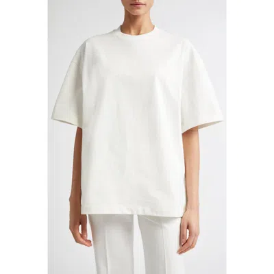 JIL SANDER JIL SANDER BOXY LOGO GRAPHIC T-SHIRT