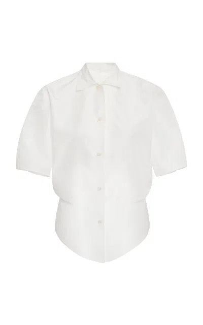 Jil Sander Boxy Shirt In White