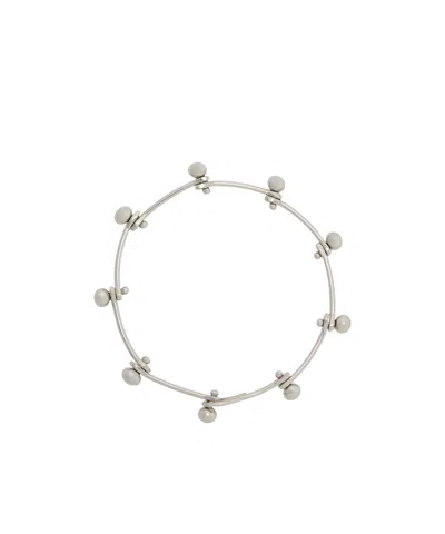 Jil Sander Bracelet In Silver