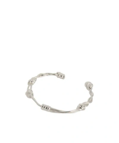 Jil Sander Bracelet In Silver