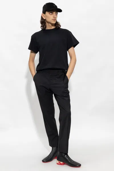 Jil Sander+ Jil Sander Branded T-shirt 3-pack In Black