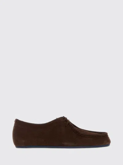 Jil Sander Brogue Shoes Men Color Grey In Brown