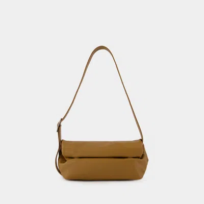 JIL SANDER JIL SANDER ROLLUP SMALL SQUARE BELT SHOULDER BAG