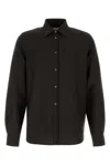 Jil Sander Brown Regular Solid Shirt In Brown