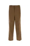 Jil Sander Twill Pant With Front Crease And Panel Detailing In Multi