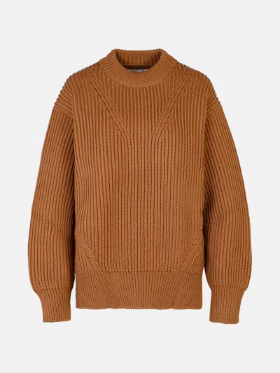 Jil Sander Brown Wool Sweater