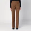 Jil Sander Tailored Pants Back Pockets Belt Loops In Brown