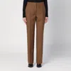 Jil Sander Tailored Pants Back Pockets Belt Loops In Brown