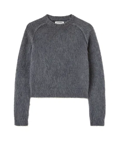 JIL SANDER JIL SANDER BRUSHED-FINISH KNITTED JUMPER