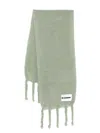 Jil Sander Brushed-finish Scarf In Green