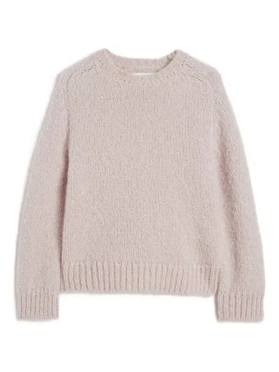 Jil Sander Brushed Jumper In Pink