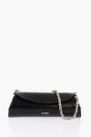 JIL SANDER BRUSHED LEATHER CANNOLO TRUNK BAG WITH CHAIN STRAP