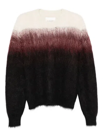 Jil Sander Brushed Sweater In Black