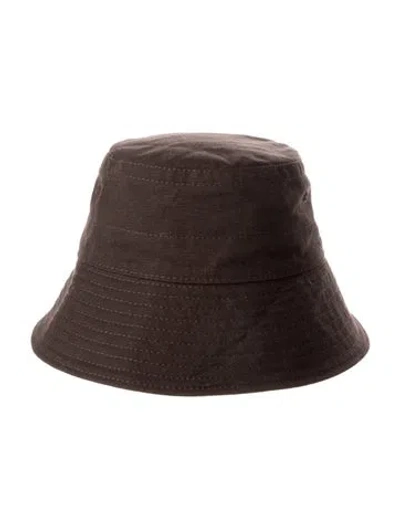Pre-owned Jil Sander Bucket Hat In Brown