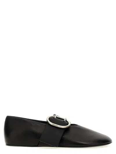 JIL SANDER JIL SANDER BUCKLE BALLET FLATS