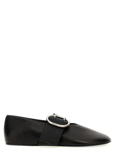 JIL SANDER JIL SANDER BUCKLE BALLET FLATS