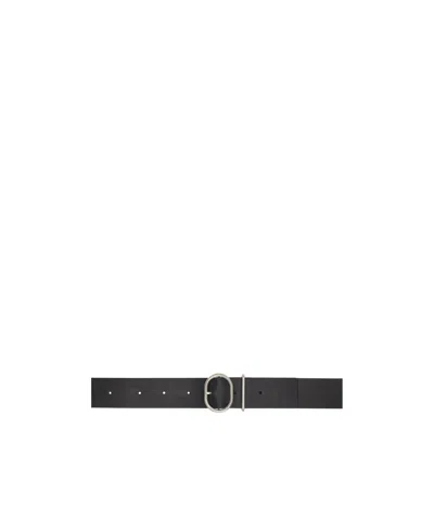 Jil Sander Buckle Belt In Nude