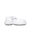 Jil Sander Scarpe Leather Loafers In White