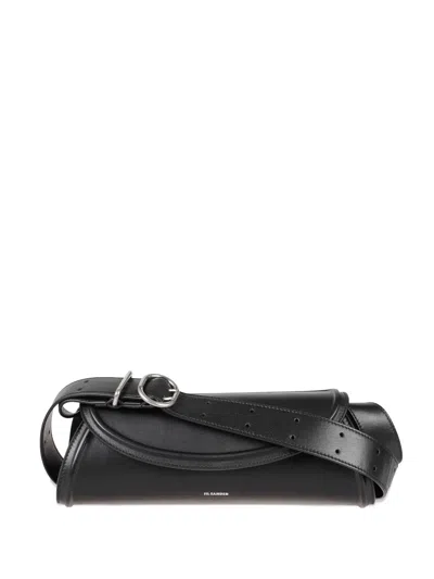 JIL SANDER BUCKLE SHOULDER BAG