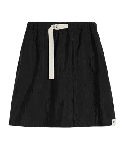 JIL SANDER BUCKLED A-LINE MINISKIRT