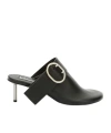 Jil Sander Mule Shoe In Black