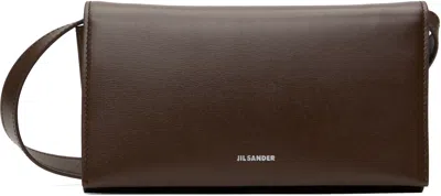 Jil Sander Burgundy All-day Bag In Brown