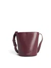 Jil Sander Cannolo Bucket In Red