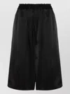 Jil Sander Drawstring-fastening Shorts In Black