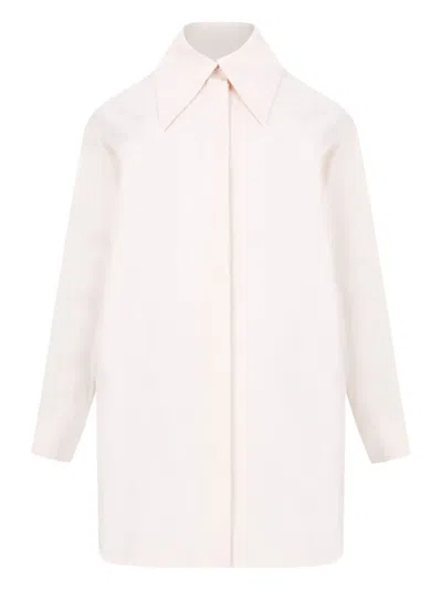 Jil Sander Button-down Shirt In Neutral