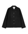 Jil Sander Men's Logo Jacket In Black