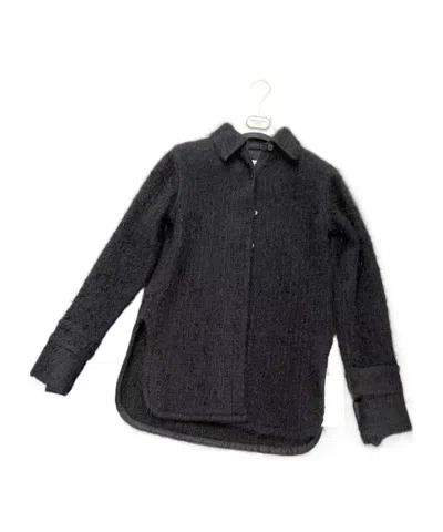 Jil Sander Button Long-sleeved Shirt In Black