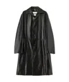 Jil Sander Button-up Coat In Black