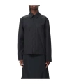 Jil Sander Button-up Cotton Shirt In Black