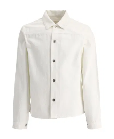 Jil Sander Buttoned Shirt In White