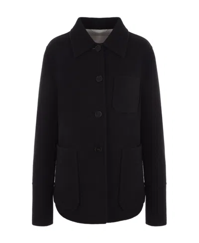 JIL SANDER JIL SANDER SINGLE-BREASTED BUTTONED OVERSHIRT