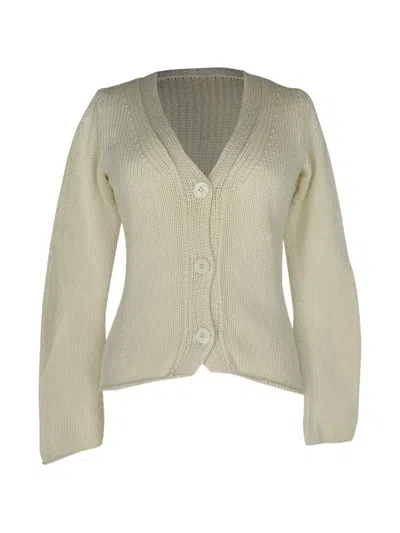 Pre-owned Jil Sander Button-down Cardigan In Neutrals