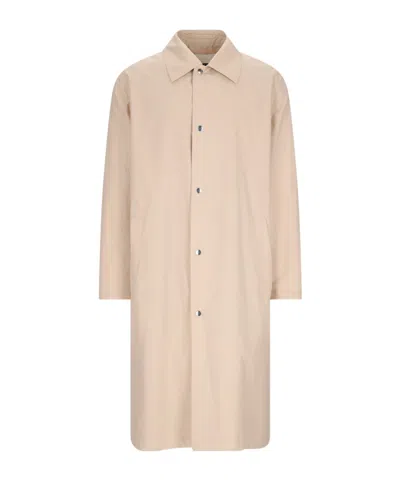 JIL SANDER JIL SANDER BUTTONED LONG COAT