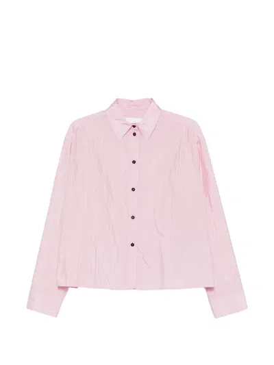 Jil Sander Buttoned Shirt In Pink