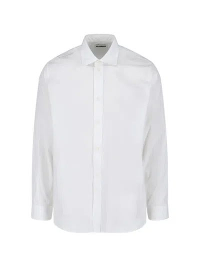 Jil Sander Buttoned Shirt In White
