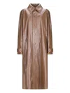 Jil Sander Long-sleeved Windbreaker In Brown